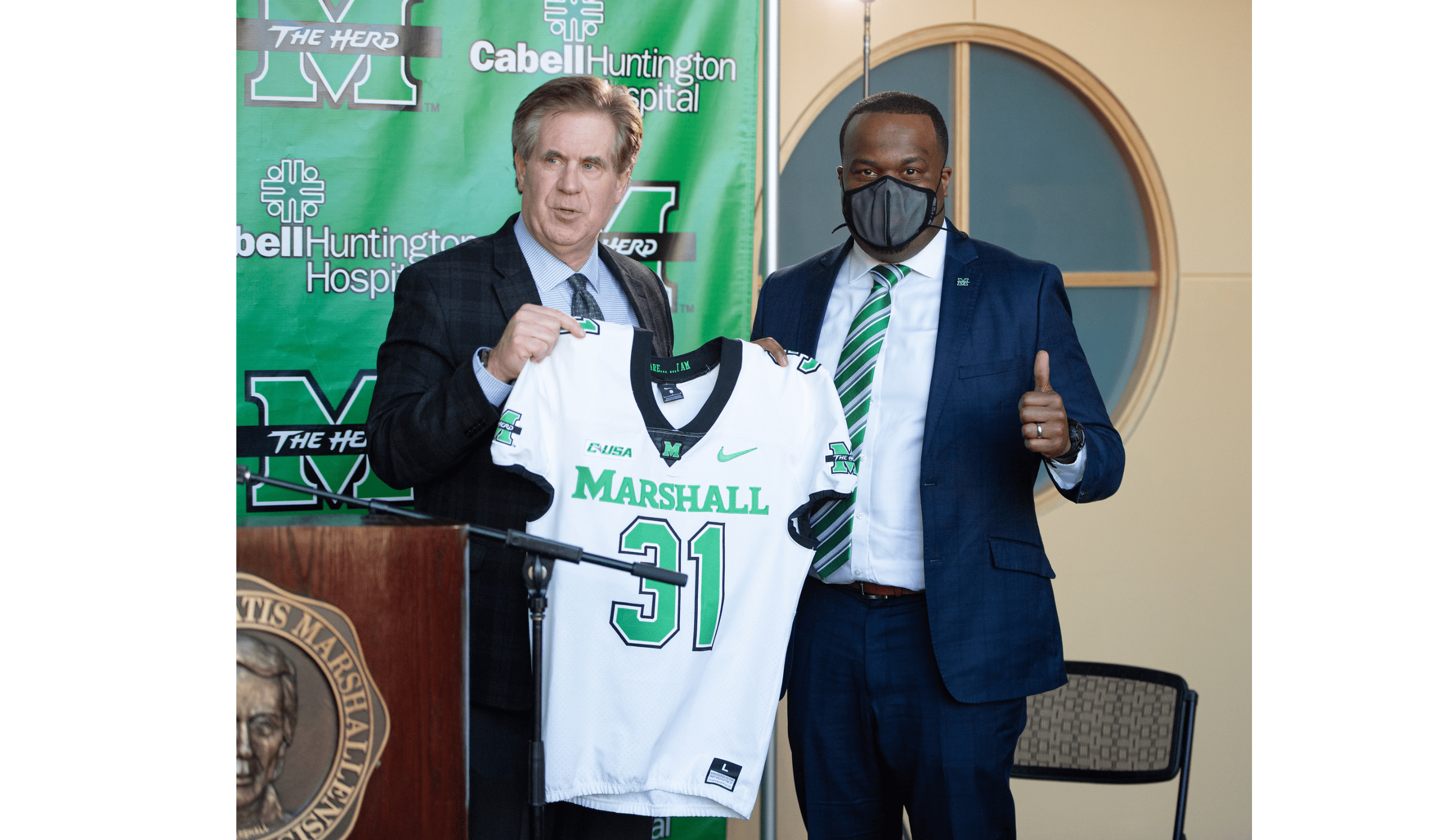 marshall football head coach