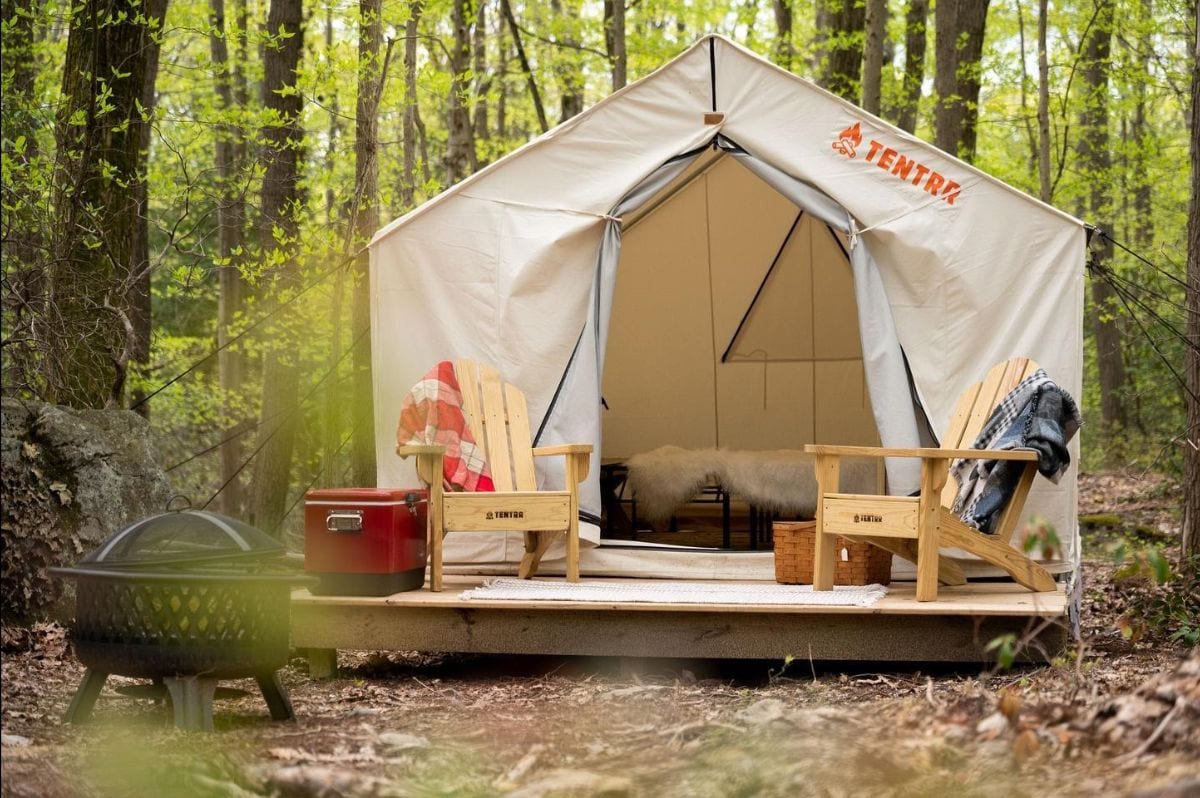 New Way To Camp In Style At West Virginia State Parks With Tentrr