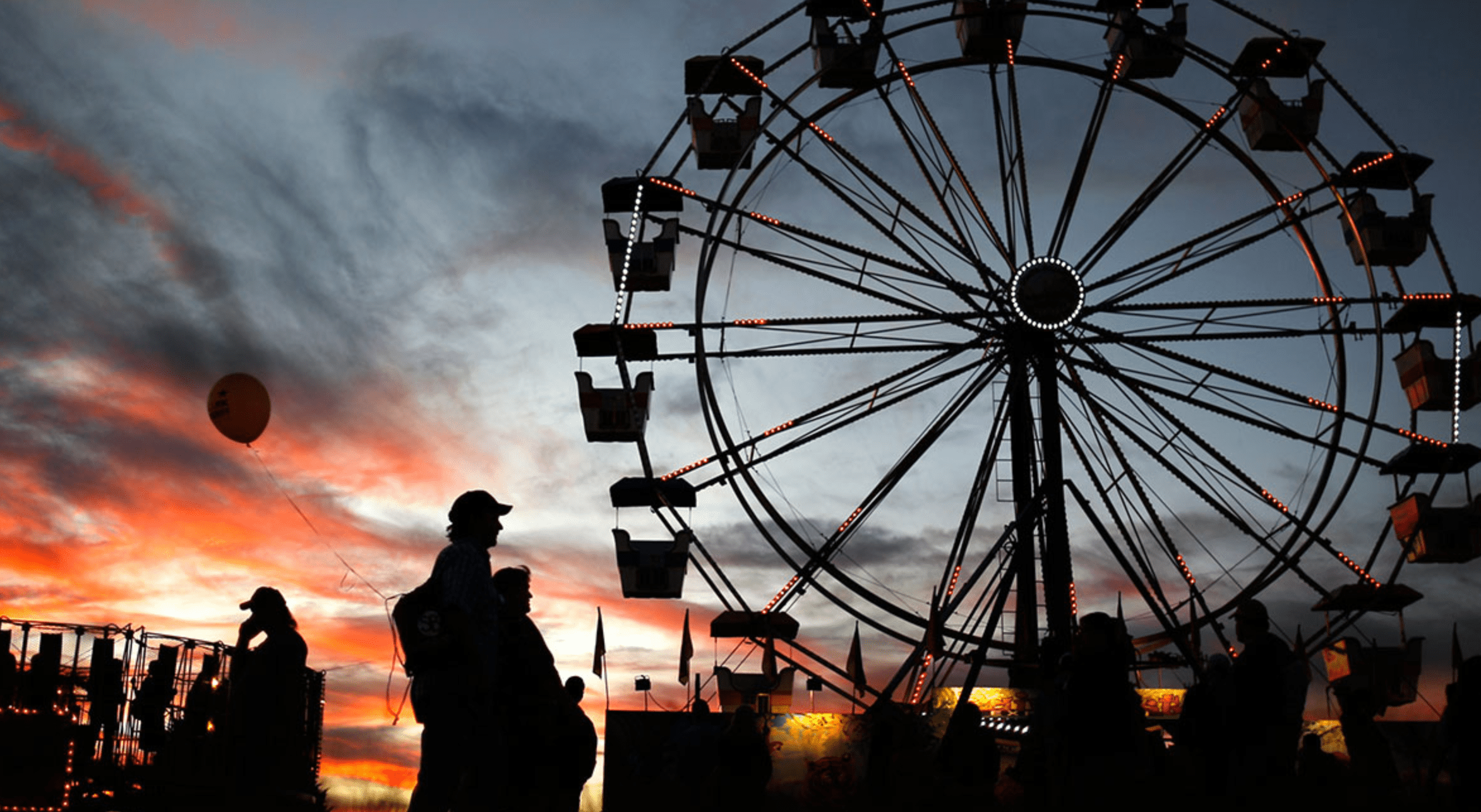 county fair silhouette