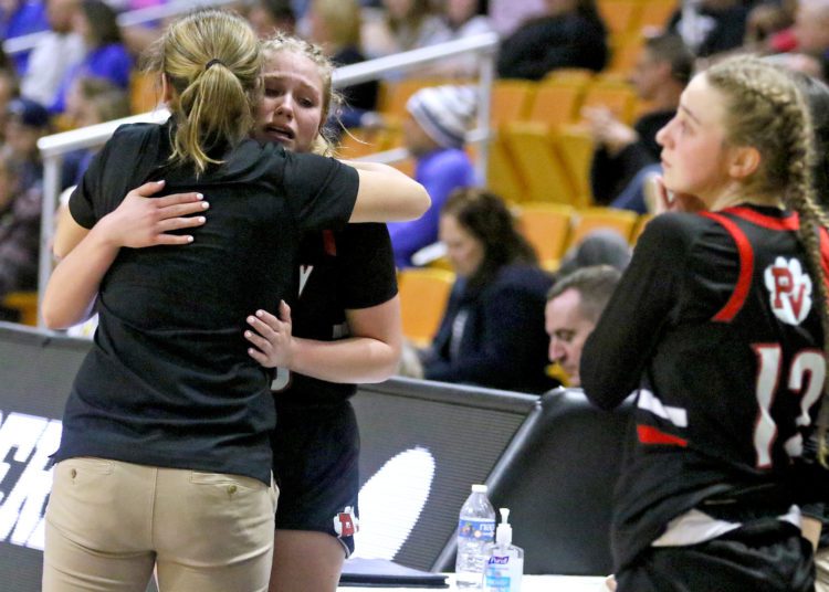 (Brad Davis/For LootPress) PikeView v Fairmont Senior, State Tournament Semifinals, March 11, 2022 in Charleston.