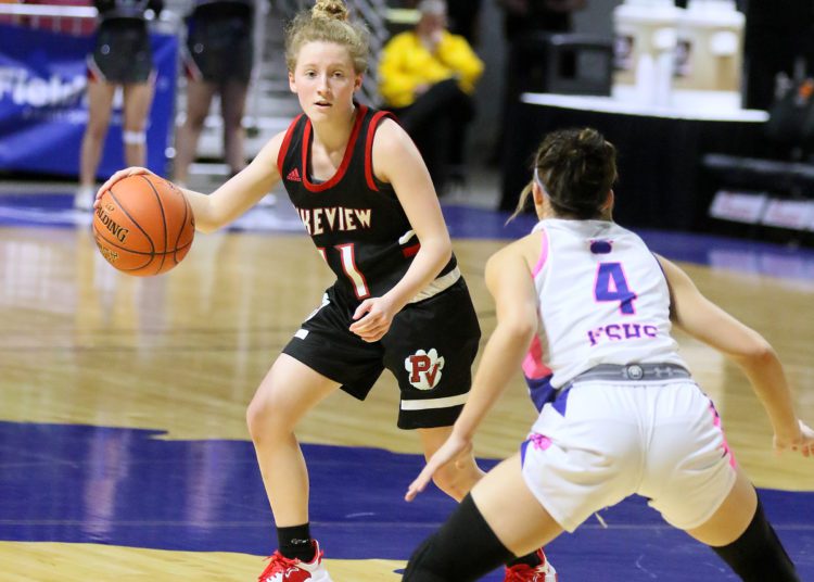 (Brad Davis/For LootPress) PikeView v Fairmont Senior, State Tournament Semifinals, March 11, 2022 in Charleston.