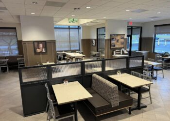 Inside the renovated Chick-fil-A Beckley Galleria location. Photo: Richard Jarrell