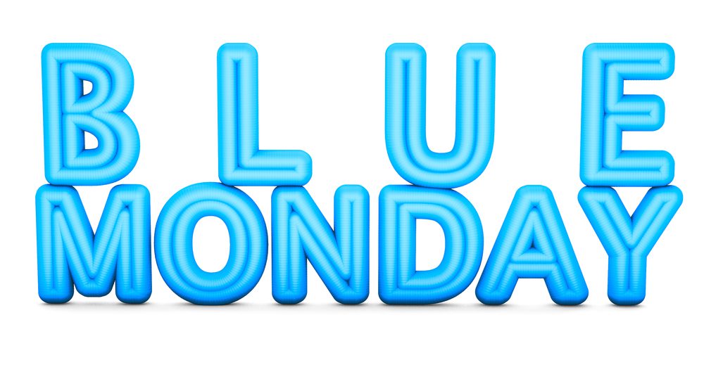 the word monday blue