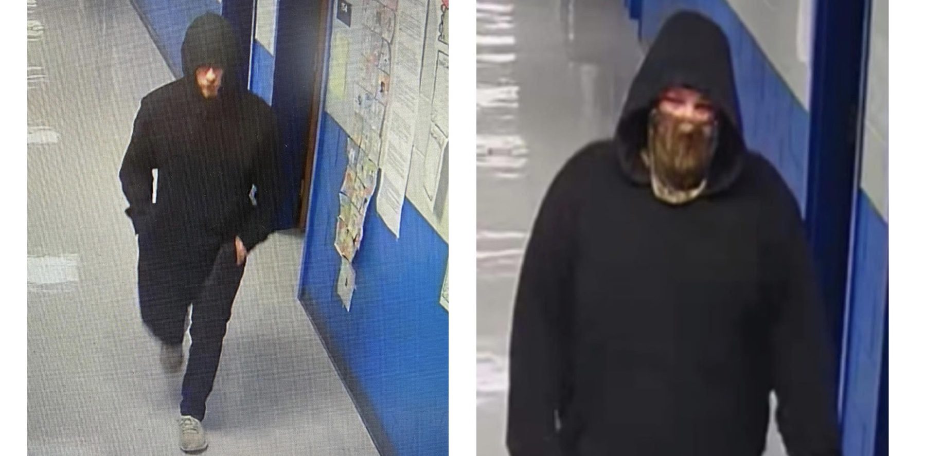 Police for individuals who broke into local school and stole cash