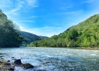 View of New River from Stone Cliff Trail