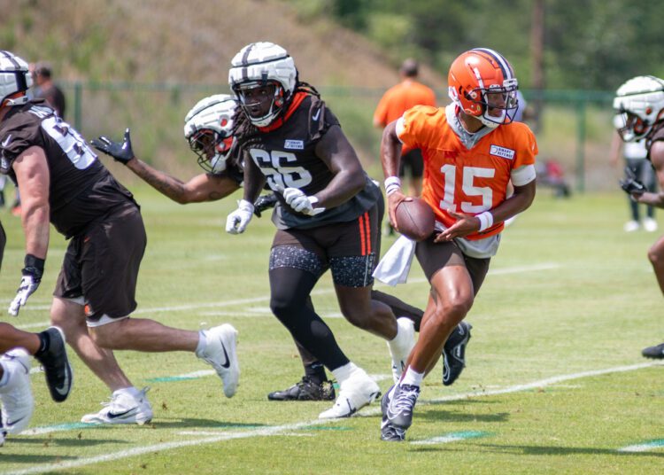 Cleveland Browns 2023 training camp at The Greenbrier in WV