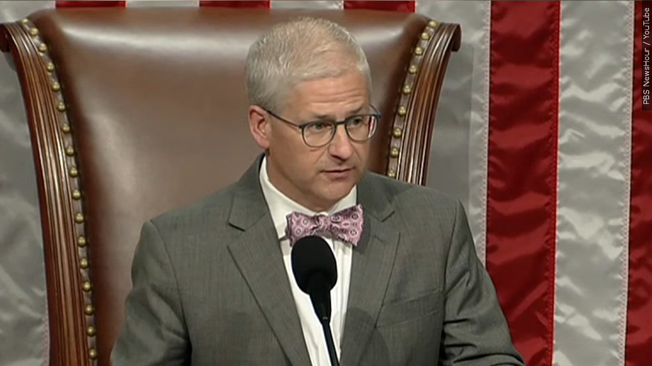 Rep. Patrick McHenry of North Carolina is the leader of the House, at ...