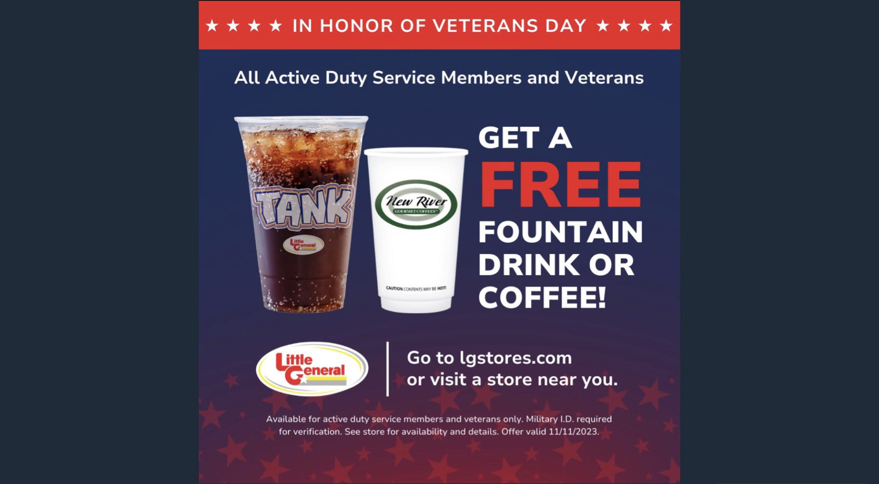 Starbucks Offers Free Veterans Day Coffee
