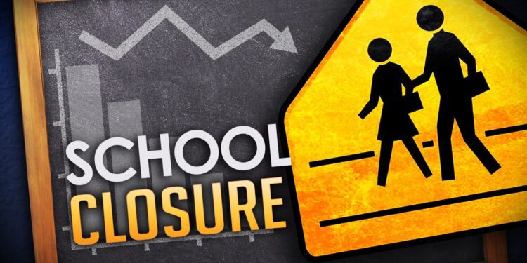 School Closures Announced Due to Extensive Storm Damage