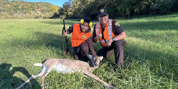 WVDNR Natural Resources Police mentor 43 youth hunters during antlerless deer season